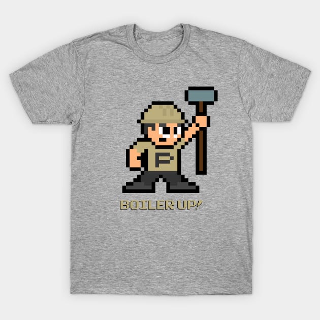 8-bit Boilermaker T-Shirt by 8-BitHero